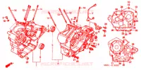 CARTER MOTEUR pour Honda STEED 400 VLX With speed warning light 1998