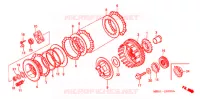 EMBRAYAGE pour Honda STEED 400 VLX With speed warning light 1998