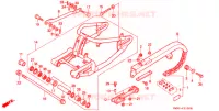 BRAS OSCILLANT pour Honda STEED 400 VLX Taylor bar handle with speed warning light 1994