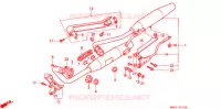 SILENCIEUX D'ECHAPPEMENT pour Honda STEED 400 VLX Flat bar handle with speed warning light 1994
