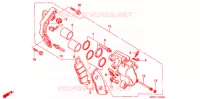 ETRIER DE FREIN AVANT pour Honda STEED 400 VLX With speed warning light · Taylor bar handle 1997