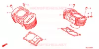 CYLINDRE pour Honda SHADOW 400 SLASHER 3J 2001