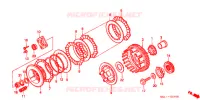 EMBRAYAGE pour Honda SHADOW 400 SLASHER 3J 2001