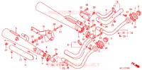 SILENCIEUX D'ECHAPPEMENT (DCY DC2) pour Honda SHADOW 400 SLASHER 3J 2001
