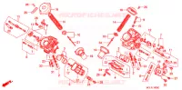 PIECES DE CARBURATEUR pour Honda SHADOW 400 SLASHER BLACK 2007
