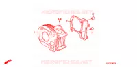 CYLINDRE pour Honda TODAY 50 2003