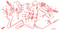 LEVIER DE GUIDON   CABLE   COMMODO pour Honda TODAY 50 2003