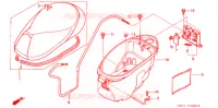 SELLE   COFFRE pour Honda TODAY 50 2003