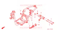 CADRE pour Honda TODAY 50 2006