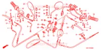 LEVIER DE GUIDON   CABLE   COMMODO pour Honda TODAY 50 2006