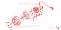 ALTERNATEUR pour Honda TODAY 50 2007