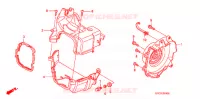 OUIES DE RADIATEUR pour Honda TODAY 50 2007