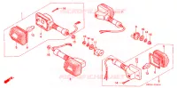 CLIGNOTANT pour Honda NX 250 1988