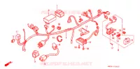 FAISCEAU DES FILS pour Honda NX 250 1988