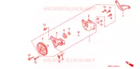 POMPE A HUILE pour Honda NX 250 1988