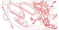COMPTEUR pour Honda NX 250 AX1 1996