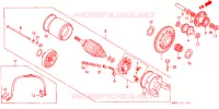 DEMARREUR pour Honda NX 250 AX1 1996