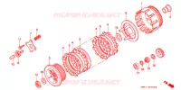 EMBRAYAGE pour Honda NX 250 AX1 1996
