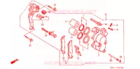 ETRIER DE FREIN AVANT pour Honda NX 250 AX1 1996