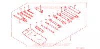 OUTIL pour Honda NX 250 AX1 1996