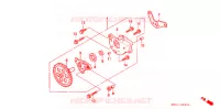 POMPE A HUILE pour Honda NX 250 AX1 1996