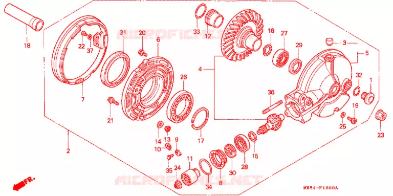 COUPLE CONIQUE Honda MOTO 800 PC800 1990  PC800L