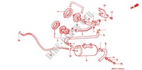 RESERVOIR DE RECYCLAGE DES GAZ (AC) pour Honda PACIFIC COAST 800 1990