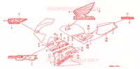 AUTOCOLLANTS (RVF400RT) pour Honda RVF 400 1997