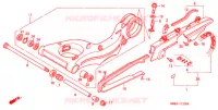 BRAS OSCILLANT pour Honda RVF 400 1997
