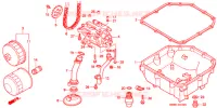 FILTRE A HUILE   CARTER D'HUILE   POMPE A HUILE pour Honda RVF 400 1997