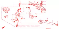GUIDON   TE DE FOURCHE pour Honda RVF 400 1997