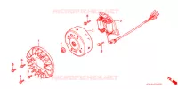 ALTERNATEUR pour Honda VISION MET IN 50 1993