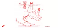 RESERVOIR D'HUILE pour Honda VISION MET IN 50 1993