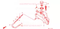 RESERVOIR D'HUILE pour Honda 50 LIVE DIO SR, front brake disk, RP131 1994