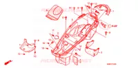 COFFRE pour Honda FAZE 250 2009