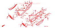 MARCHE PIEDS pour Honda FAZE 250 ABS 2009