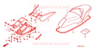 SELLE pour Honda FAZE 250 ABS 2009