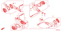 CLIGNOTANT pour Honda FAZE 250 TYPE S 2011