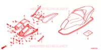 SELLE pour Honda FAZE 250 TYPE S 2011