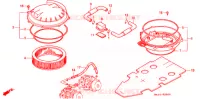 FILTRE A AIR pour Honda ST 1100 1996