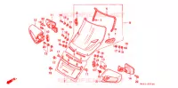PARE BRISE pour Honda ST 1100 1996