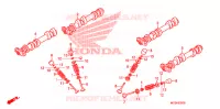 ARBRE A CAMES   SOUPAPE pour Honda ST 1300 ABS 2007