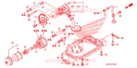 POMPE A HUILE   CARTER D'HUILE pour Honda ST 1300 ABS 2007