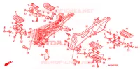 REPOSE PIED ('07) pour Honda ST 1300 ABS 2007