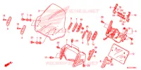 PARE BRISE pour Honda ST 1300 ABS 2016
