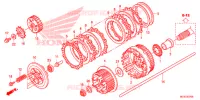 EMBRAYAGE pour Honda ST 1300 ABS POLICE 2015