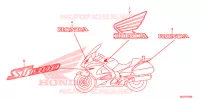 AUTOCOLLANTS pour Honda ST 1300 ABS POLICE 2016