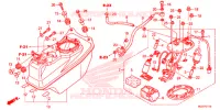 POMPE A ESSENCE pour Honda ST 1300 ABS POLICE 2016
