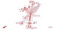 ARBRE DE DIRECTION (TRX420FA,TRX420FGA) pour Honda FOURTRAX 420 RANCHER 4X4 AT 2010
