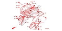 GARDE BOUE AVANT pour Honda FOURTRAX 420 RANCHER 4X4 AT 2010